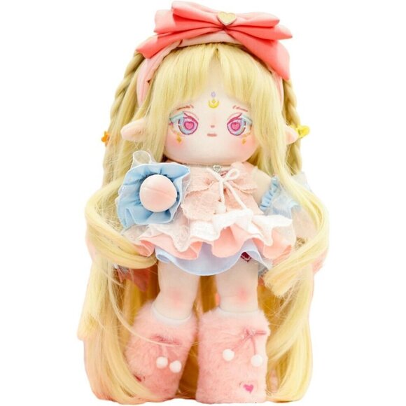 Cotton Plush Doll with Skeleton Anime Dress Up Kawaii Stuffed Toys with Clothes - Picture 1 of 7